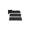 Fold Down Seat Carpet Kit 1966-1968 Ford Mustang - image 1