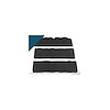 Fold Down Seat Carpet Kit 1966-1968 Ford Mustang - image 1