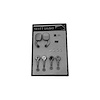 Interior Door Handle & Window Crank Kit 1968 Ford Mustang Convertible - image 1