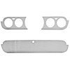 Instrument Bezel & Glove Box Cover Inserts 1965-1966 Ford Mustang - image 1