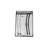 Windshield Wiper Arm Kit 1966-1968 Ford Mustang - image 1