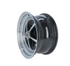 LW50-50754A Magnum 500 Wheel [Size: 15"x7"] Black/Machined Finish - image 4