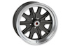 LW90-70754B HB45 Wheel [Size: 17"x7"] Charcoal/Machined Finish - image 1