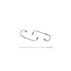 Disc Brake Caliper Cross Over Lines 1965-1967 Ford Mustang - image 1