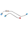 Master Cylinder Brake Line Kit 1968-1969 Ford Mustang - image 1