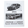 Vacuum Schematic Manual for 1973 Ford Mustang and Mercury Cougar - image 1