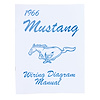 Wiring Diagram Manual for 1966 Ford Mustang - image 1