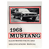 Facts and Specifications Manual for 1968 Ford Mustang - image 1