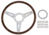 Corso Feroce 15 in. Wood Steering Wheel for 1965-1973 Ford Mustang [Mahogany] - image 2