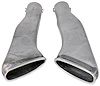 Side Exhaust Tips 1967 Ford Mustang - image 1