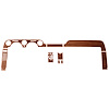 Bezel & Panel Insert Set 1968 Ford Mustang - image 1