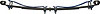 EZ-1000 Load Leveler Helper Spring for 1987-1996 Dodge Ram 50 and Mitsubishi Mighty Max - image 1