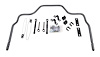 REAR SWAY BAR 20 GM 2500 - image 1