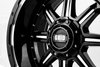 GD10-Series Wheel, Size: 17 x 9 in., Bolt Pattern: 6 x 135/139.70 mm, Offset: -12 mm [Gloss Black/Milled] - image 3