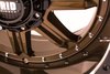 GD10-Series Wheel, Size: 17 x 9 in., Bolt Pattern: 8 x 180 mm, Offset: 15 mm [Gloss Bronze w/Black Lip] - image 3