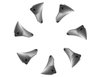 GD01-Series Wheel Insert, Fits Wheel Size: 18 x 9 in., Direction: Left [Carbon] - image 2