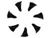 GD01-Series Wheel Insert, Fits Wheel Size: 20 x 10 in., Direction: Left [Black] - image 2