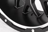 GD02-Series Wheel, Size: 20 x 9 in., Bolt Pattern: 6 x 135/139.70 mm, Offset: -12 mm [Matte Black/Milled] - image 3