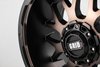 GD02-Series Wheel, Size: 20 x 9 in., Bolt Pattern: 5 x 127/139.70 mm, Offset: 0 mm [Matte BMF/Dark Tint] - image 2