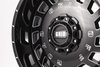 GD03-Series Wheel, Size: 20 x 9 in., Bolt Pattern: 6 x 135/139.70 mm, Offset: -12 mm [Gloss Black/Milled] - image 3