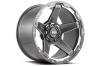 GD04-Series Wheel, Size: 20 x 10 in., Bolt Pattern: 8 x 165.10 mm, Offset: 10 mm [Gloss Graphite/Milled] - image 1