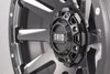 GD05-Series Wheel, Size: 20 x 9 in., Bolt Pattern: 5 x 150 mm, Offset: -12 mm [Gloss Graphite/Milled] - image 3