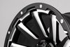 GD05-Series Wheel, Size: 20 x 9 in., Bolt Pattern: 6 x 114.30 mm, Offset: 30 mm [Matte Black/Milled] - image 2