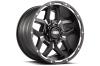 GD07-Series Wheel, Size: 18 x 9 in., Bolt Pattern: 6 x 135/139.70 mm, Offset: -12 mm [Matte Black/Milled]
