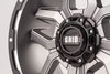 GD07-Series Wheel, Size: 18 x 9 in., Bolt Pattern: 5 x 127/139.70 mm, Offset: 15 mm [Matte Anthracite w/Black Lip] - image 3