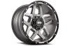 GD07-Series Wheel, Size: 20 x 10 in., Bolt Pattern: 5 x 150 mm, Offset: -12 mm [Matte Anthracite w/Black Lip]
