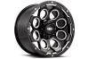 GD08-Series Wheel, Size: 18 x 9 in., Bolt Pattern: 6 x 135/139.70 mm, Offset: 0 mm [Gloss Black/Milled] - image 1