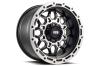 GD09-Series Wheel, Size: 18 x 9 in., Bolt Pattern: 6 x 135/139.70 mm, Offset: 15 mm [Matte Black/Milled] - image 1