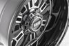 GD11-Series Wheel, Size: 22 x 12 in., Bolt Pattern: 5 x 127/139.70 mm, Offset: -44 mm [Gloss Anthracite w/Black Lip] - image 3