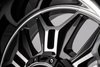 GD11-Series Wheel, Size: 20 x 9 in., Bolt Pattern: 8 x 170 mm, Offset: 0 mm [Double Dark Tint w/Gloss Black Lip] - image 4