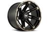 GD12-Series Wheel, Size: 18 x 9 in., Bolt Pattern: 8 x 180 mm, Offset: -12 mm [Double Dark Tint w/Matte Black Lip]