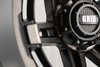 GD12-Series Wheel, Size: 18 x 9 in., Bolt Pattern: 8 x 180 mm, Offset: -12 mm [Double Dark Tint w/Matte Black Lip] - image 4