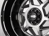 GD14-Series Wheel, Size: 17 x 9 in., Bolt Pattern: 6 x 135/139.70 mm, Offset: -12 mm [Matte Anthracite w/Black Lip] - image 2
