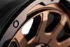 GD15-Series Wheel, Size: 20 x 9 in., Bolt Pattern: 6 x 120 mm, Offset: -12 mm [Matte Bronze w/Black Lip] - image 3