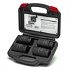 4-Piece 6-Point Metric Axle Nut Socket Set, 1/2 in. Drive [30, 32, 34 & 36 mm]
