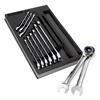 11-Piece Pro-Tech SAE Reversible Ratcheting Combination Wrench Set - image 1