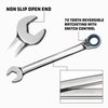 11-Piece Pro-Tech SAE Reversible Ratcheting Combination Wrench Set - image 4