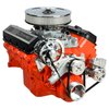 BCB01P Basic-Series Pulley Kit for Big Block Chevy, w/ Alternator/Power Steering [Polished] - image 2