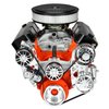 BCV01P Victory-Series Pulley Kit for Big Block Chevy, w/ Alternator/AC/Power Steering [Polished] - image 3