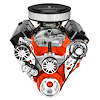BCV02M Victory-Series Pulley Kit for Big Block Chevy, w/ Alternator/AC [Machined]