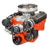 BCV03AB Victory-Series Pulley Kit for Big Block Chevy, w/ Alternator/Power Steering [Black Anodized] - image 2