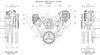 BCV04M Victory-Series Pulley Kit for Big Block Chevy, Alternator [Machined] - image 4