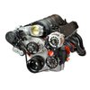 LSV02AB Victory-Series Pulley Kit for GM LS, w/ Alternator/AC [Black Anodized] - image 2