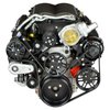 LSV10AB-SC05 MAX10R Pulley Kit for Chevy LS w/ Magnuson Heartbeat Supercharger, w/ Alternator/AC/Power Steering [Black Anodized] - image 2