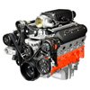 LSV10AB-SC11 MAX10R Pulley Kit for Chevy LS w/ Magnuson Hot Rod Corvette Drive Supercharger [Black Anodized] - image 3
