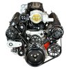 LSV10AB-SC14 MAX10R Pulley Kit for Chevy LS w/ Whipple 2.9L Supercharger [Black Anodized] - image 2